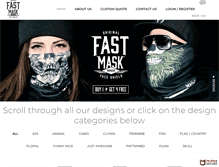 Tablet Screenshot of fastmask.com